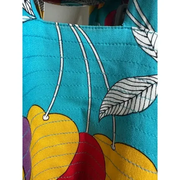 Trash Diva Yves Circle Dress Tutti Fruity Blue Balloon Print Size 6 NEW NWT - Picture 7 of 7